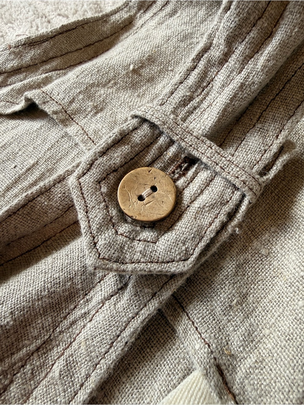 Soft Linen Tank Dress - Picture 10 of 13
